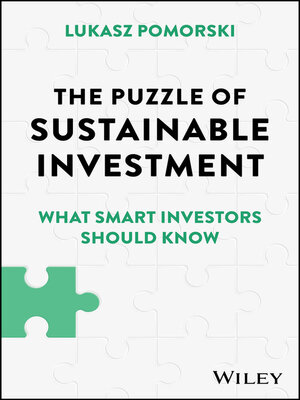 cover image of The Puzzle of Sustainable Investment